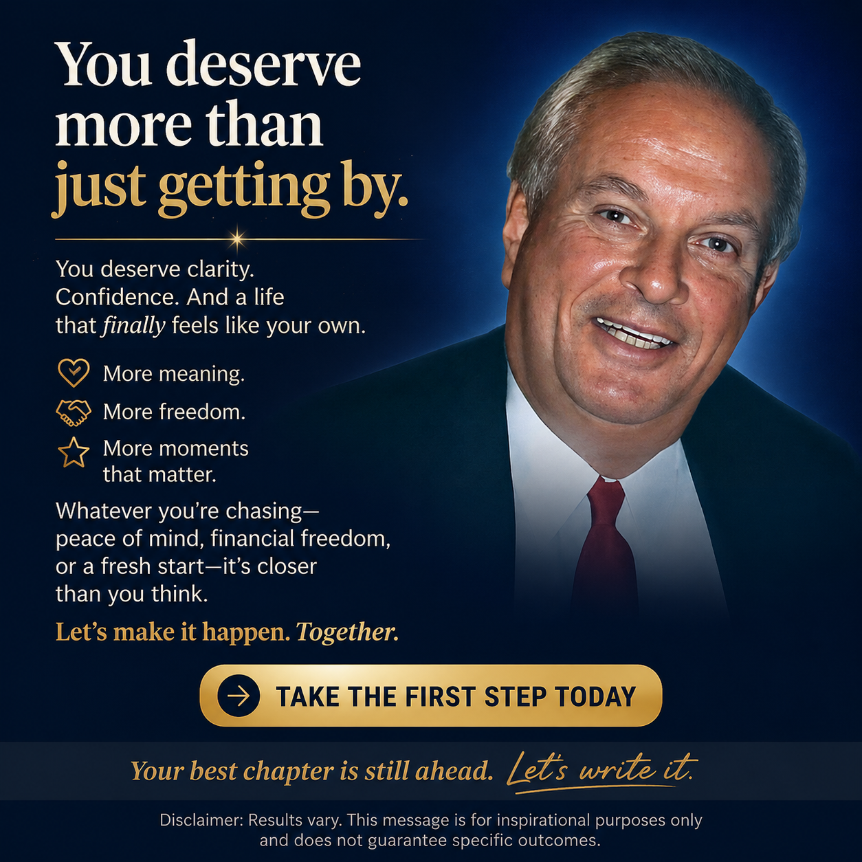 You Deserve!